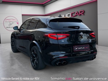 Alfa romeo stelvio 2.9 v6 510ch at8 quadrifoglio/origine france/ toit ouvrant - carplay - sièges électriques chauffants-...