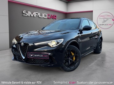 Alfa romeo stelvio 2.9 v6 510ch at8 quadrifoglio/origine france/ toit ouvrant - carplay - sièges électriques chauffants-...