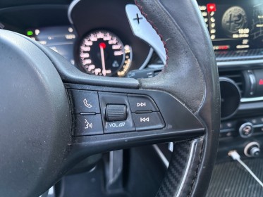 Alfa romeo stelvio 2.9 v6 510ch at8 quadrifoglio/origine france/ toit ouvrant - carplay - sièges électriques chauffants-...