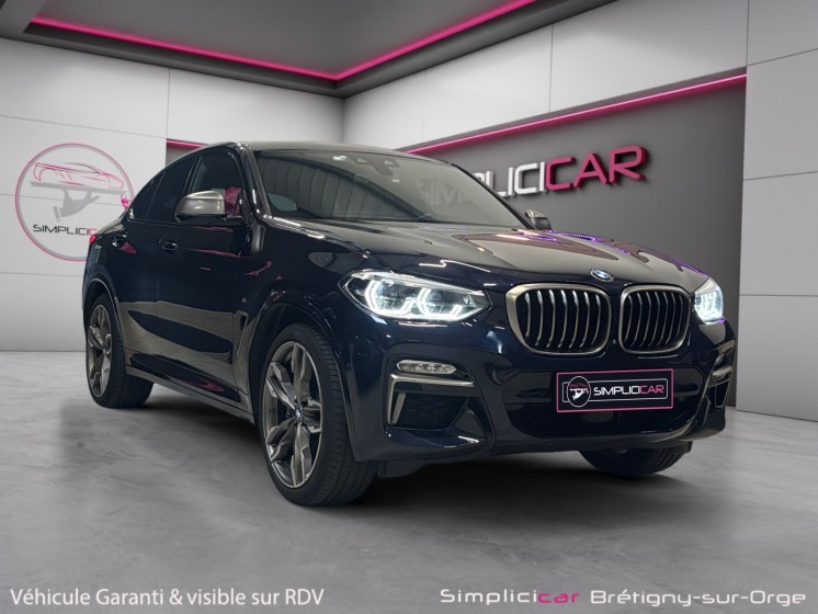 Bmw x4 g02 m40d 326ch xdrive bva8 harman kardon caméra 360 volant/sièges chauffants garantie 12 mois occasion simplicicar...