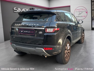 Land rover range rover evoque camera de recule / toit ouvrant / carplay occasion paris 17ème (75)(porte maillot) simplicicar...