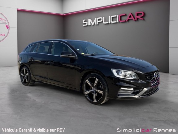 Volvo v60 r-design d3 2.0 150ch geartronic 6 - radar ar occasion simplicicar rennes simplicicar simplicibike france