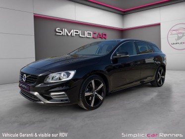 Volvo v60 r-design d3 2.0 150ch geartronic 6 - radar ar occasion simplicicar rennes simplicicar simplicibike france