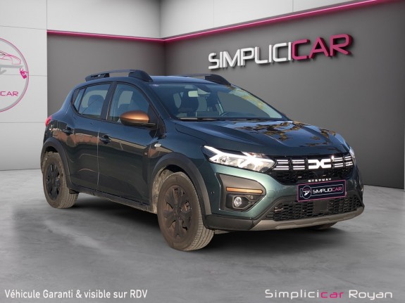 Dacia sandero eco-g 100 stepway extreme  garantie 12 mois occasion simplicicar royan simplicicar simplicibike france