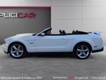 Ford mustang  gt 5.0 v8 420 cv cabriolet / intÉrieur cuir / dÉmarrage a distance / entretien disponible occasion...