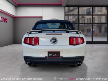 Ford mustang  gt 5.0 v8 420 cv cabriolet / intÉrieur cuir / dÉmarrage a distance / entretien disponible occasion...