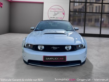 Ford mustang  gt 5.0 v8 420 cv cabriolet / intÉrieur cuir / dÉmarrage a distance / entretien disponible occasion...