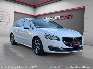 Peugeot 508 sw 2.0 bluehdi 180ch ss eat6 allure interieur cuir siege electrique chauffants toit panoramique garantie 12 mois...