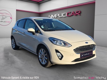 Ford fiesta 1l 95 ch ss bvm6 titanium 1ère main révisée garantie 12 mois apple carplay radar de recul occasion simplicicar...
