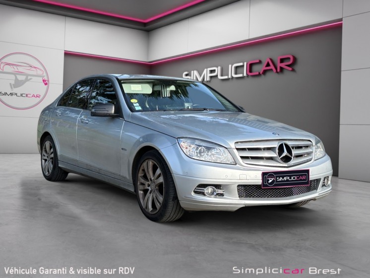 Mercedes classe c 200 2.2 cdi blueefficiency avantgarde euro v - garantie 12 mois occasion simplicicar brest simplicicar...