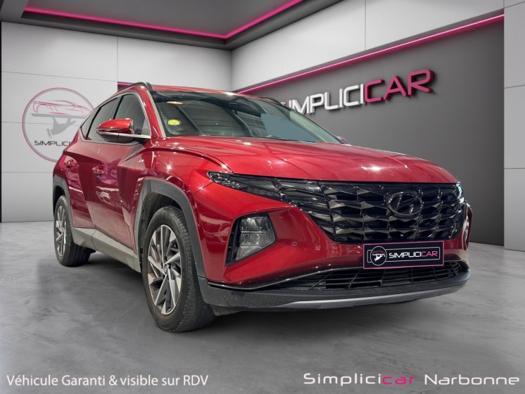 Hyundai tucson 1.6 crdi 136 hybrid 48v dct-7 creative carplay caméra garantie 12 mois occasion simplicicar narbonne...
