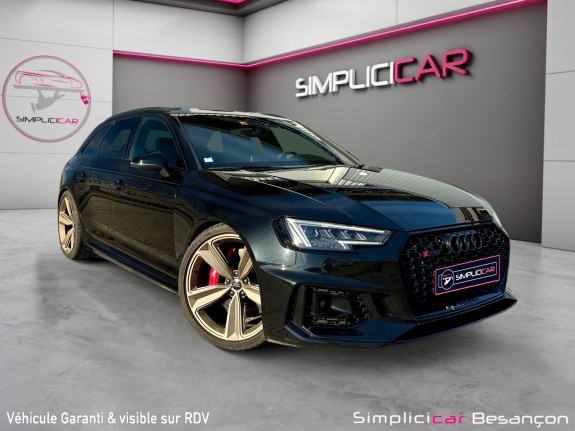 Audi rs4 avant v6 2.9 tfsi 450 ch tiptronic 8 suivi audi milltek garantie 12 mois occasion simplicicar besanÇon simplicicar...