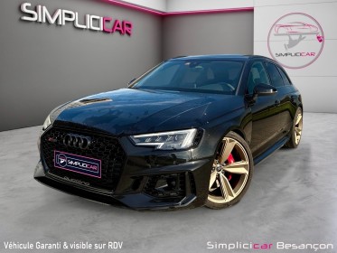 Audi rs4 avant v6 2.9 tfsi 450 ch tiptronic 8 suivi audi milltek garantie 12 mois occasion simplicicar besanÇon simplicicar...