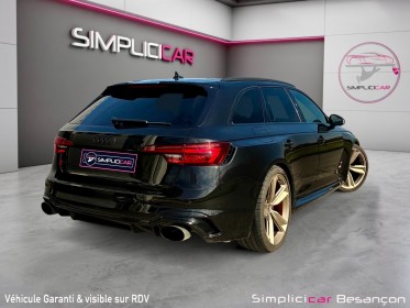 Audi rs4 avant v6 2.9 tfsi 450 ch tiptronic 8 suivi audi milltek garantie 12 mois occasion simplicicar besanÇon simplicicar...
