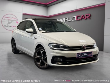 Volkswagen polo 1.0 tsi 115 ss bvm6 r-line garantie 12 mois audio beats radar av ar carplay toit ouvrant occasion simplicicar...