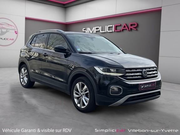 Volkswagen t-cross 1.0 tsi 110 start/stop dsg7 carat camera de recul carplay siege chauffant garantie 12mois occasion...