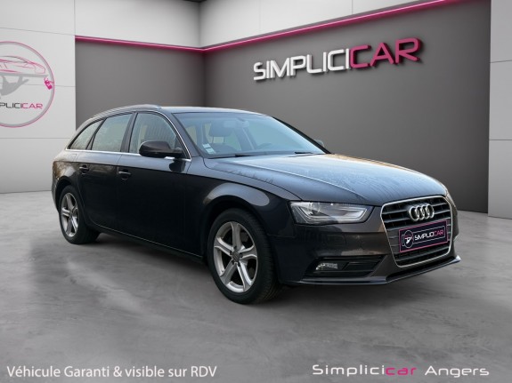 Audi a4 avant 2.0 tdi 143 ambition luxe sièges cuir occasion simplicicar angers simplicicar simplicibike france
