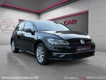 Volkswagen golf 1.4 tsi 125 bluemotion technology dsg7 carat carnet entretien complet vw garantie 12 mois occasion montreuil...