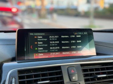 Bmw serie 4 cabriolet f33 lci 420d 190 ch luxury- camÉra de recul-siÈges ÉlÉctriques À mÉmoire chauffant-ouverture...