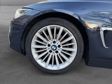 Bmw serie 4 cabriolet f33 lci 420d 190 ch luxury- camÉra de recul-siÈges ÉlÉctriques À mÉmoire chauffant-ouverture...