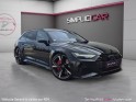 Audi rs6 c8 avant 4,0 v8 tfsi 600 ch malus paye full black echappement rs matrix laser pack design rs gris suivi audi......
