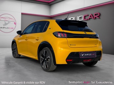 Peugeot 208 electrique 50 kwh 136ch gt caméra gps garantie 12 mois occasion simplicicar labarthe simplicicar simplicibike...