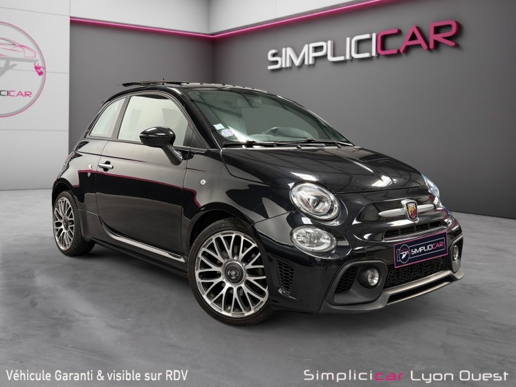 Fiat 500 abarth  1.4 turbo 16v t-jet - distribution faite - garantie 12 mois occasion simplicicar lyon ouest simplicicar...