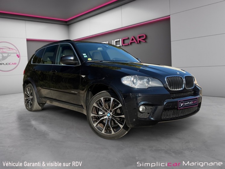 Bmw x5 e70 lci xdrive30d 245ch a pack m sièges électriques radar avant arrière 2 -ème main full suivi bmw garantie 12...