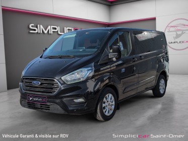 Ford transit custom fourgon l1h1 ecoblue 130 limited 5 places tva récupérable 1ère main garantie 12 mois occasion...