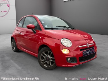 Fiat 500 1.2 8v 69 ch s occasion simplicicar lyon nord simplicicar simplicibike france