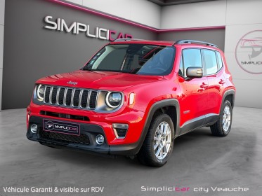 Jeep renegade my20 1.3 gse t4 190 ch phev at6 4xe eawd limited caméra / attelage / carplay occasion simplicicar veauche...