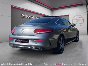 Mercedes classe c coupe 250 7g-tronic caméra de recul toit ouvrant fascination garantie 12mois occasion simplicicar brive la...