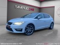 Seat leon 2.0 tdi 184 start/stop fr   toit ouvrant , distribution faite  , siège cuir alcantara , garantie 12 mois occasion...