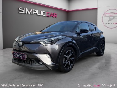 Toyota c-hr hybride rc18 122h graphic, radar av/ar, caméra ar, apple carplay, garrantie 12 mois. occasion simplicicar...