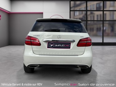 Mercedes classe b 220 d 7-g dct sensation cdi occasion simplicicar salon de provence simplicicar simplicibike france