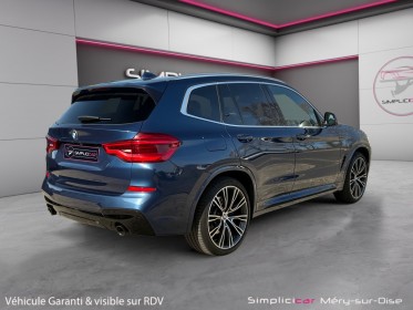 Bmw x3 g01 xdrive30d 265ch bva8 m sport suivie bmw garantie 12 mois occasion simplicicar mery-sur-oise simplicicar...