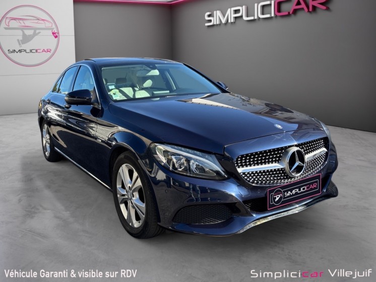 Mercedes classe c 300 h 7g-tronic plus sportline, caméra de recul, ordinateur de bord, garantie 12 mois occasion simplicicar...