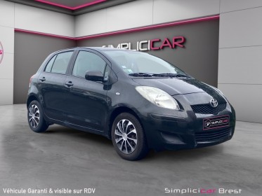 Toyota yaris 100 vvt-i stop  start - garantie 12 mois occasion simplicicar brest simplicicar simplicibike france