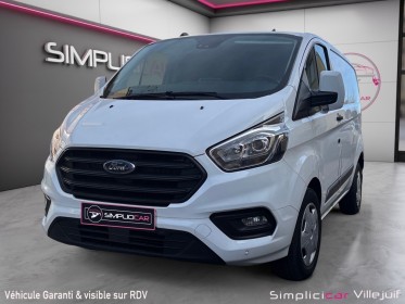 Ford transit custom fourgon 340 l2h2 2.0 ecoblue 130 bva trend business, radar av, ordinateur de bord, garantie 12 mois...