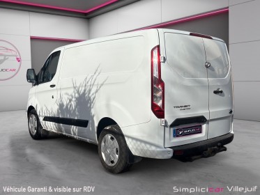Ford transit custom fourgon 340 l2h2 2.0 ecoblue 130 bva trend business, radar av, ordinateur de bord, garantie 12 mois...