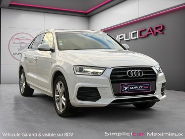 Audi q3 q3 2.0 tdi 150 ch quattro s line garantie 12 mois occasion simplicicar meximieux simplicicar simplicibike france
