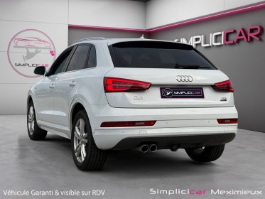 Audi q3 q3 2.0 tdi 150 ch quattro s line garantie 12 mois occasion simplicicar meximieux simplicicar simplicibike france