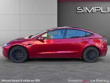 Tesla model 3 grande autonomie rwd highland  toit panoramique garantie 12 mois occasion simplicicar le raincy simplicicar...