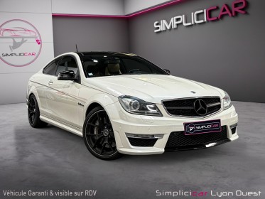 Mercedes classe c coupe 63 amg  w204 6.2l v8 - toit pano - entretien mercedes-benz - garantie 12 mois occasion simplicicar...