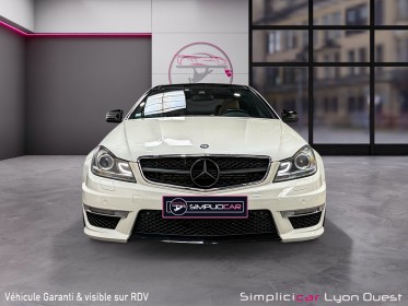 Mercedes classe c coupe 63 amg  w204 6.2l v8 - toit pano - entretien mercedes-benz - garantie 12 mois occasion simplicicar...