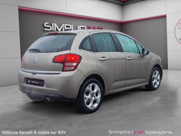 Citroen c3 120 exclusive - suivi/radars ar/clim/bva - garantie 12 mois occasion simplicicar soissons simplicicar simplicibike...