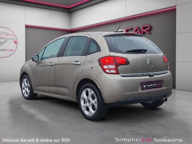 Citroen c3 120 exclusive - suivi/radars ar/clim/bva - garantie 12 mois occasion simplicicar soissons simplicicar simplicibike...