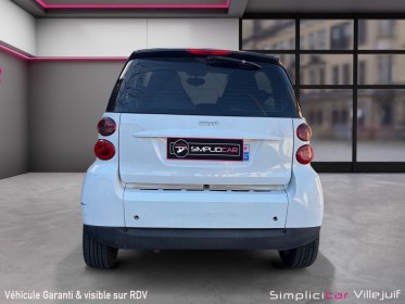 Smart fortwo coupe 451 1.0 turbo br 84 cv boite auto, sellerie cuire, caméra de recul, garantie 12 mois. occasion...