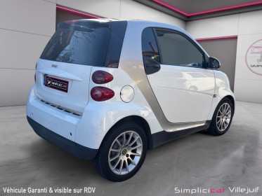 Smart fortwo coupe 451 1.0 turbo br 84 cv boite auto, sellerie cuire, caméra de recul, garantie 12 mois. occasion...