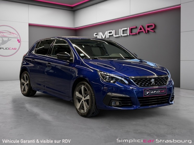 Peugeot 308 1.2 puretech 130ch ss eat6 gt line suivi dispo - keyless go - carplay - camera 360 - feux full led occasion...